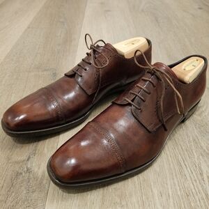 Prada Elegant Cap Toe Oxfords 2EB125